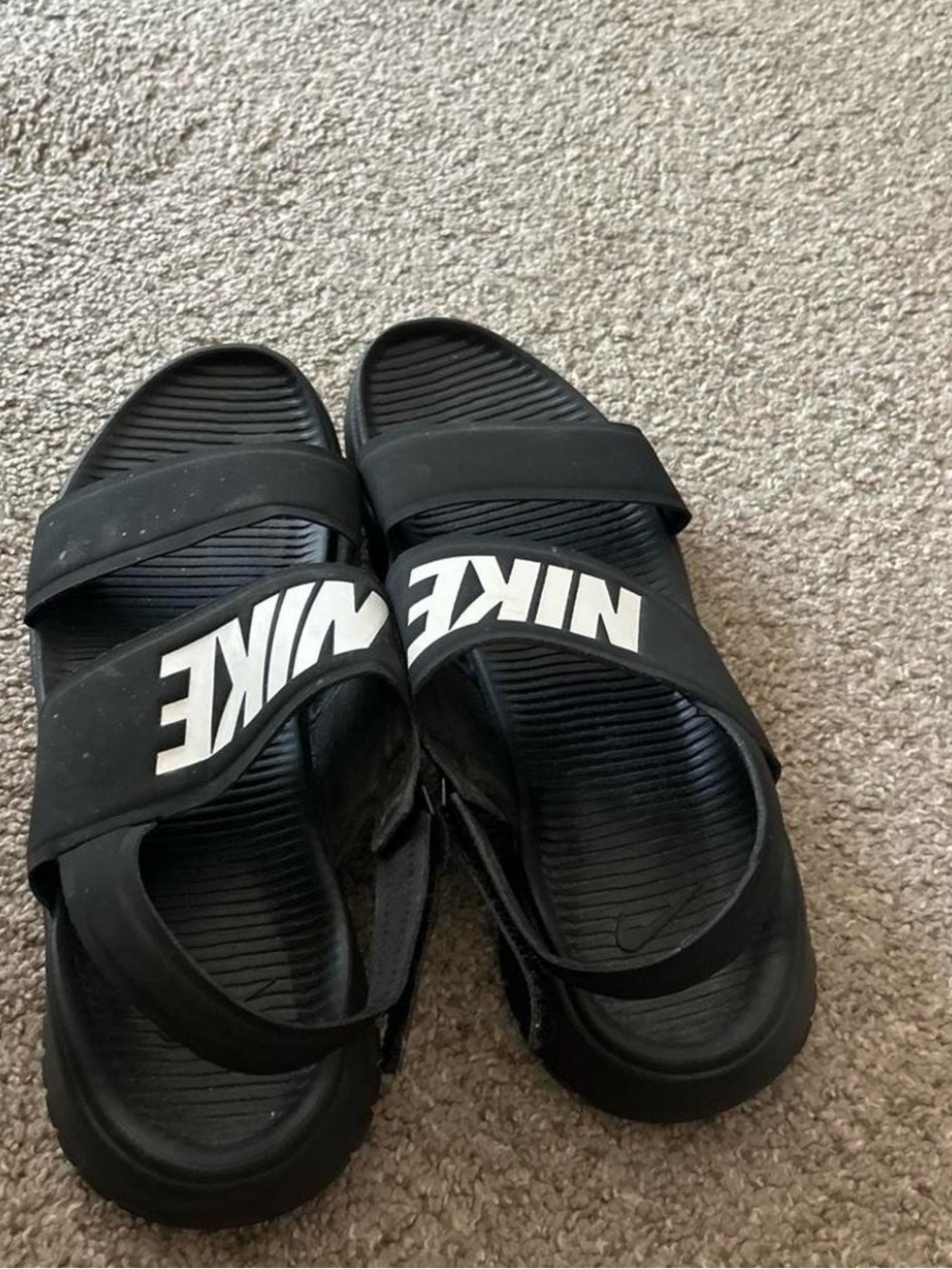 Nike Black Slide Sandals